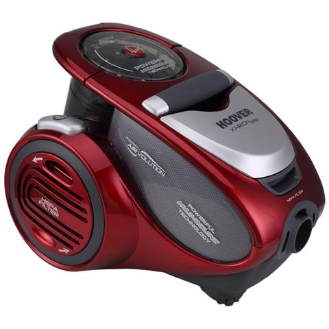 XP81 XP25011 Aspirapolvere a Traino Senza Sacco Potenza 800 Watt Colore Rosso - Foto 2