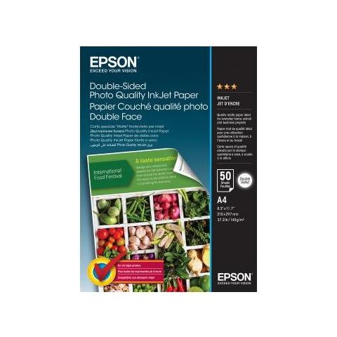 Double-Sided Photo Quality Inkjet carta fotografica - A4-50 Sheets - Foto 1