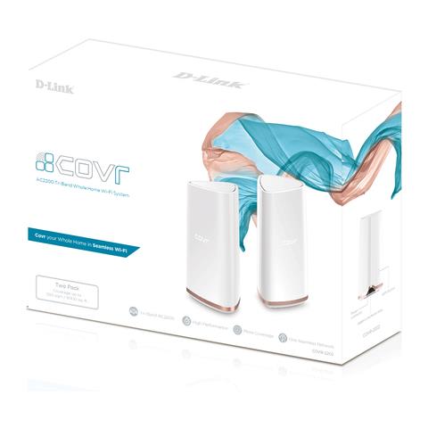 Sistema Wi-Fi COVR-2202 AC2200 Tri-band (2.4 GHz / 5 GHz) Colore Bianco e Oro - Foto 6