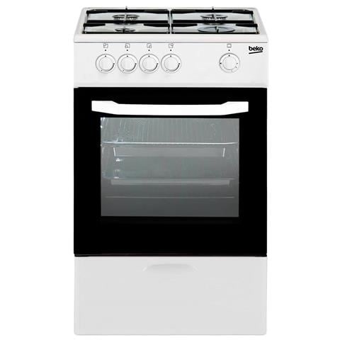 BEKO Cucina a Gas CSG 42009 DW 4 Fuochi a Gas Forno a Gas Classe A Dimensioni 50 x 50 cm Colore Bianco BEKO Cucina a Gas CSG 42009 DW 4 Fuochi a Gas Forno a Gas Classe A Dimensioni 50 x 50 cm Colore Bianco