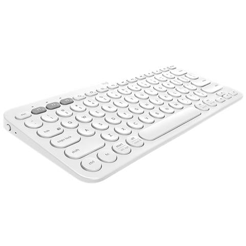 Tastiera Bluetooth Multidispositivo K380 Colore Bianco (Layout Italiano) - Foto 2