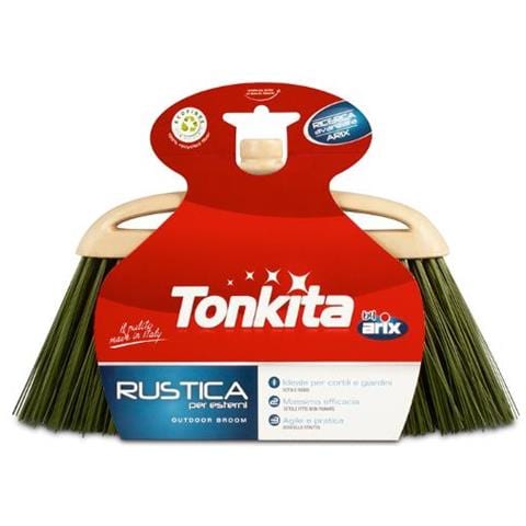 Scopa Rustica Caratterizzata Da Setole Ultra-rigide, Ideali Per Foglie / sassi, E Ad Elevata Densità, Che Garantiscono, Quindi, La Massima Efficacia. La Sua Assicella Stretta La Rende Una Scopa Agile E Pratica - Foto 1