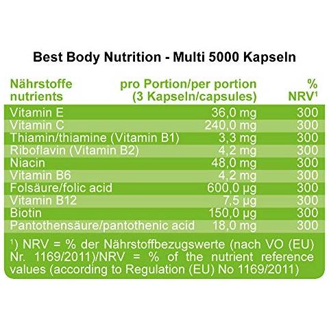 Nutrition Multi 5000 Vitamine - 1 Prodotto - Foto 3