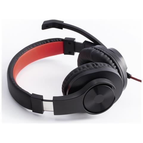 Hs-usb400 Cuffia Berretto Nero, Rosso - Foto 1