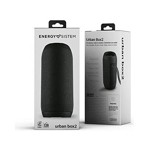 Altoparlante Portatile Stereo Urban Box 2 Potenza 10 W Bluetooth Onyx  - Foto 6