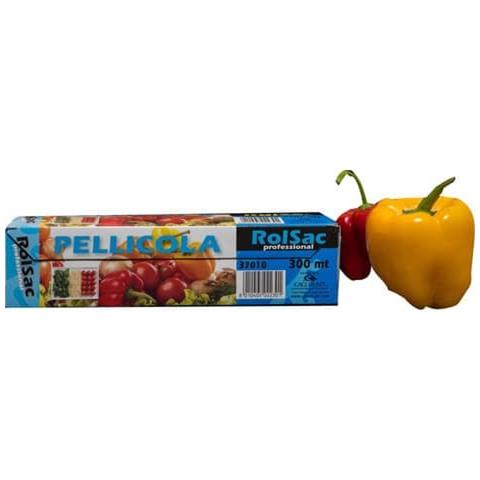 Rotolo Pellicola Per Alimenti Rolsac Professional 300 M H 29 Cm Neutro Trasparente - 37010 - Foto 1