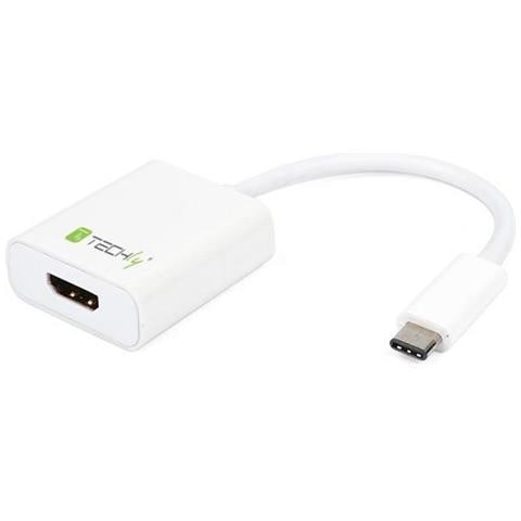 Cavo Convertitore Adattatore Da Usb-c M A Hdmi 1.4 F - Foto 1