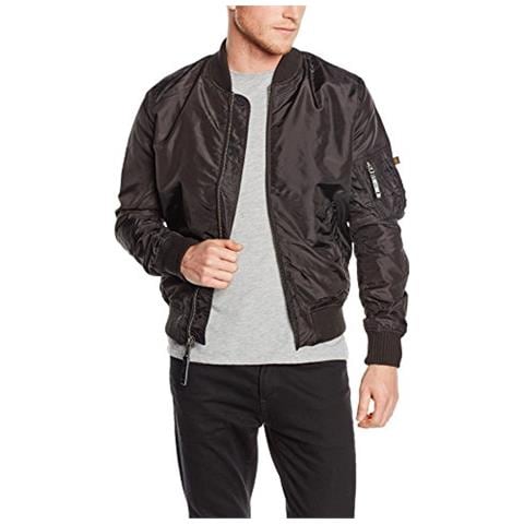 Ma-1 Tt, Giacca Uomo, Nero (nero 03), Medium (taglia Produttore: Medium)  - Foto 1