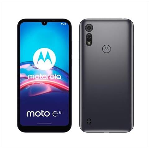 Moto E6I 32 GB Dual Sim Display 6.1" HD+ Slot Micro SD Fotocamera 13 Mpx Android Grigio - Foto 1
