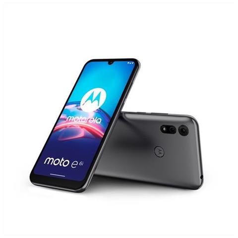 Moto E6I 32 GB Dual Sim Display 6.1" HD+ Slot Micro SD Fotocamera 13 Mpx Android Grigio - Foto 4