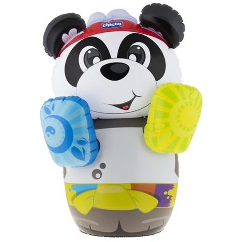 Gioco Panda Boxing Coach, Sacca Da Boxe Gonfiabile Elettronica Per Bambini Con Suoni Divertenti, Base Da Riempire Con Acqua Per Mantenerlo Sempre In Equilibrio, Batterie Incluse, Età 2-5 Anni - Foto 1