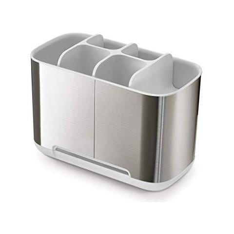 Bagno Facile-store Acciaio Spazzolino Caddy Large-bianco Acciaio - Foto 2