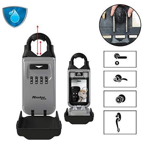 5420eurd Chiave Di Sicurezza Con Lanello Di Trazione Regolabile Combinazione Outdoor-resistente Agli Agenti Atmosferici 5420eurd-select Accesso Lock Box - Foto 1