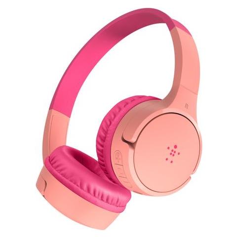 Soundform Mini Cuffia Padiglione Auricolare Connettore 3.5 Mm Micro-usb Bluetooth Rosa - Foto 1