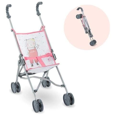 : Passeggino Rosa Pieghevole Per Bambole Cm. 36-42 - Foto 1