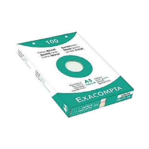 Exacom Cards A4 Lined White - Foto 1