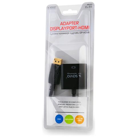 CL-55 DP HDMI A Nero cavo di interfaccia e adattatore - Foto 2