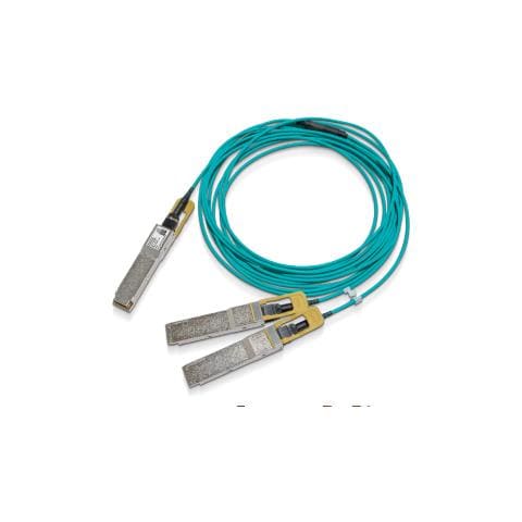 MFS1S50-H020V cavo a fibre ottiche 20 m QSFP56 2x QSFP56 Blu - Foto 1