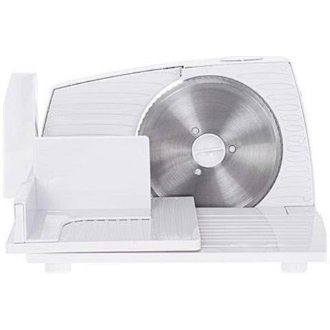 Affettatrice Elettrica Acciaio Inox 400w Colore Bianco - Foto 2