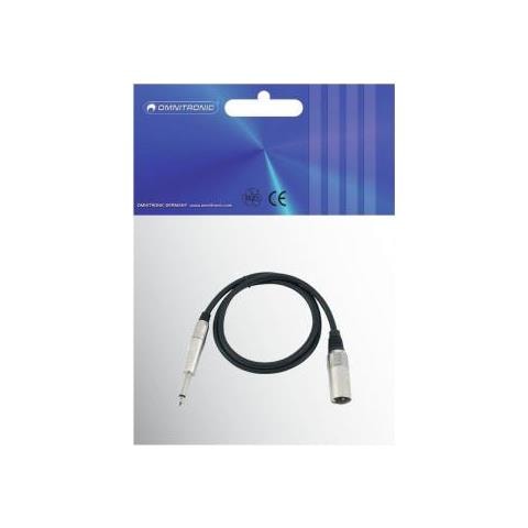 Cavo adattatore Xlr (m) / Jack Mono 0,9 m Bk - Foto 15