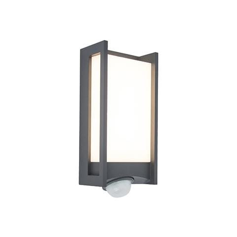 Applique Lutec ""qubo"" Esterno Pir Led 14w 1400lm [lu-5193002118] - Foto 1