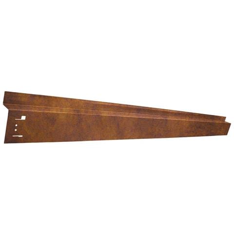 Bordure Per Aiuole Con Passaruota Acciaio Corten, Cordoli Per Aiuole - 120 X 9,5 Cm - Foto 1