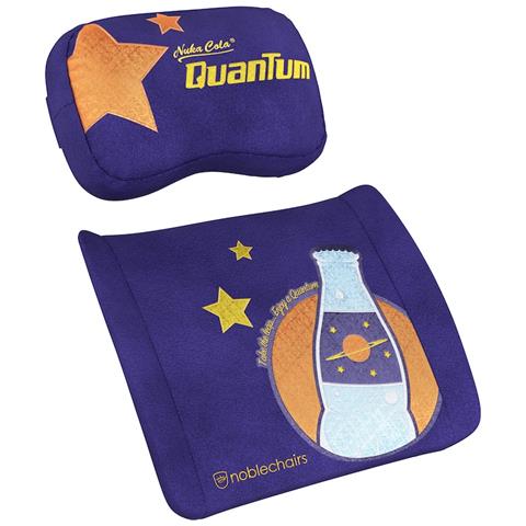 Fallout Nuka-Cola Quantum Neck pillow /Lumbar pillow Viola 2 pz - Foto 2