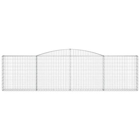 Cesto Gabbione Ad Arco 400x30x100/120 Cm Ferro Zincato - Foto 2