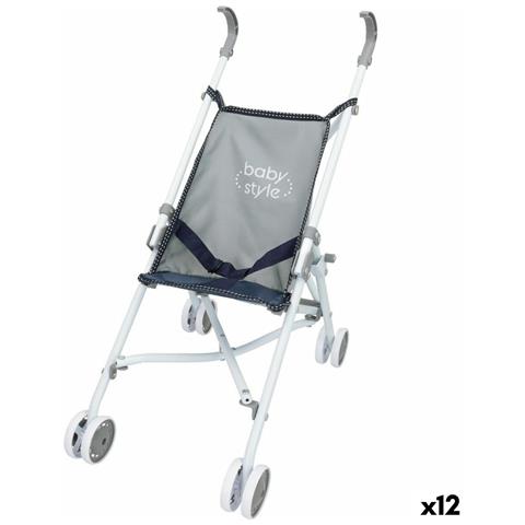 Seggiolina Per Bambole Colorbaby Natural 27 X 56 X 53 Cm 12 Unità - Foto 1
