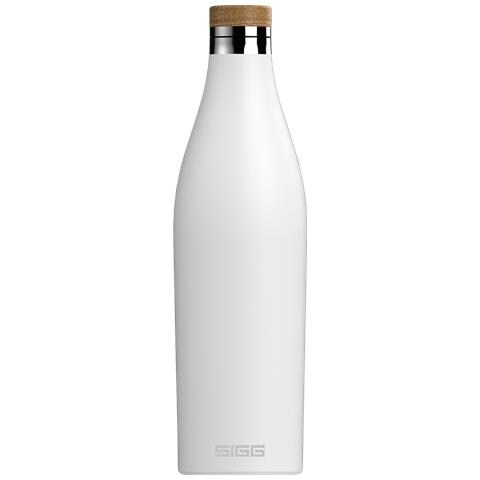 Meridian White Uso quotidiano 700 ml Bamboo, Acciaio inossidabile Bianco - Foto 1