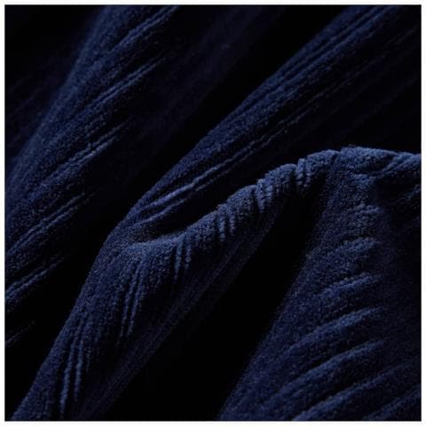 Pantaloni Da Bambino In Velluto A Coste Blu Marino 104 - Foto 8