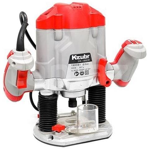 Trade Shop - Fresatrice Elettrica Verticale 1900w Per Frese Pantografo Da 6/8 Mm Decora Legno - Foto 1