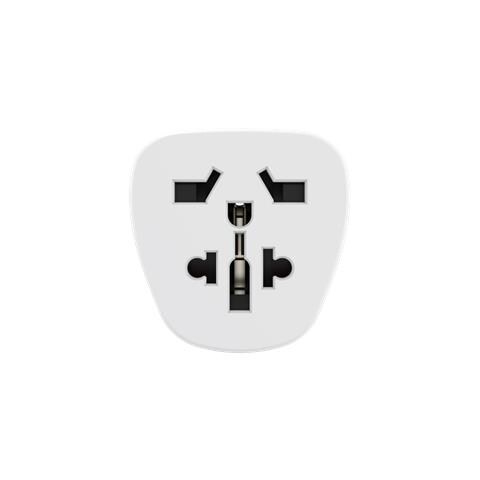 00223456 adattatore per presa di corrente Tipo E /F ibrido Universale Bianco - Foto 4