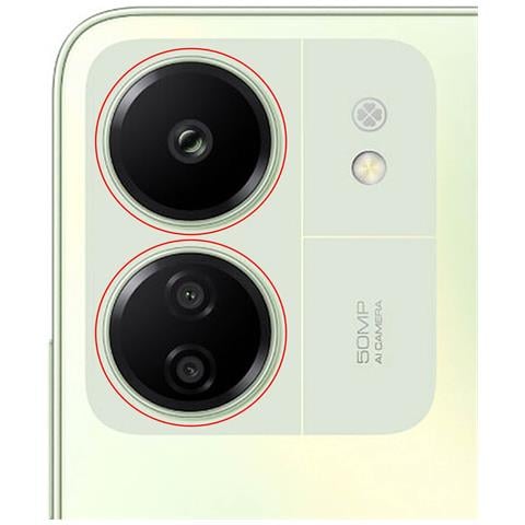 Lente Fotocamera Posteriore Per Xiaomi Redmi 13c - Foto 4