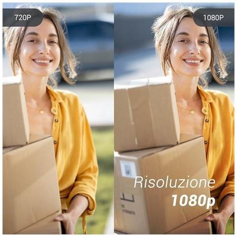 HP5 Sistema per Video-Citofono 17,8 cm (7") Nero, Argento - Foto 2