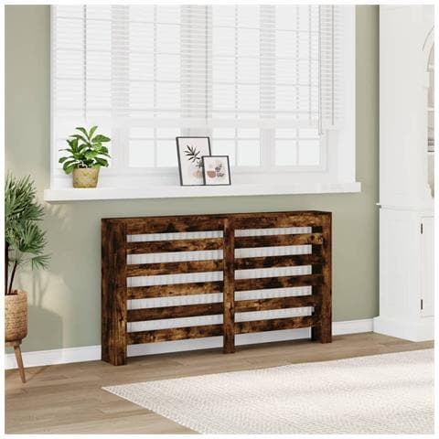 Copertura Termosifone Rovere Fumo 149x20x82cm Legno Multistrato - Foto 1