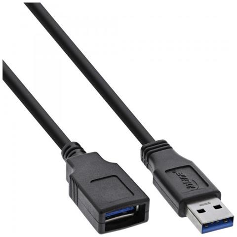 80pz Bulk Pack Prolunga Cavo Usb 3.0, A Maschio / Femmina, Nero 1m - Foto 1