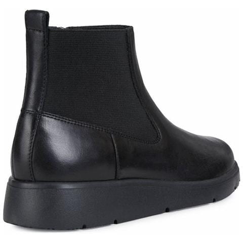 Arlara Booties Stivaletti Pelle Di Mucca Scarpe Donna Nero Eu 38, D04lcg 00085 C9999 - Foto 3