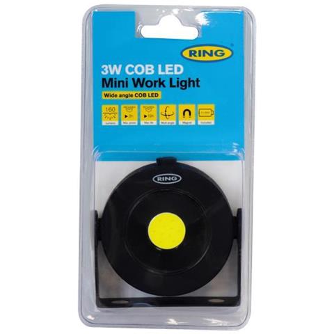 Mini Lampada Da Lavoro A Led Rotonda 3w Cob - Foto 2