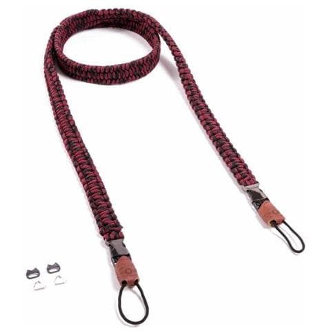 Traveler Tracolla Fotocamera Nylon Nero, Rosso - Foto 1