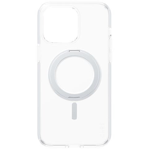 CARE Feature Case Transparent w. Silver Kickstand & MagSafe iPhone 15 Pro Max - Foto 2