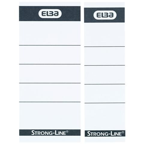 400087754 etichetta non adesiva 10 pz Nero, Bianco Rettangolo - Foto 2