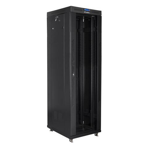 Lanberg FF01-6842-12BL, Rack indipendenti, 42U, 1200 kg, Lucchetti, Griglie, Rotelle - Foto 6