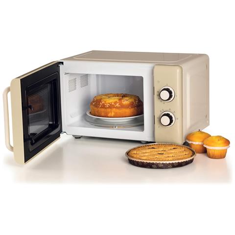 Forno a Microonde Linea Vintage 3960 Capacità 20 L Potenza 800 W Colore Beige - Foto 2