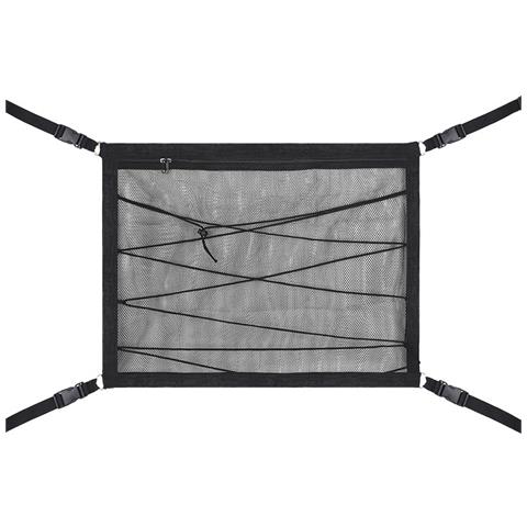 Rete Portaoggetti Per Tetto Auto Terza Generazione Con Corda Regolabile 90x65 Cm, Compatibile Con Accessori Auto It - Foto 1