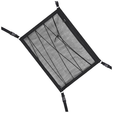Rete Portaoggetti Per Tetto Auto Terza Generazione Con Corda Regolabile 90x65 Cm, Compatibile Con Accessori Auto It - Foto 2