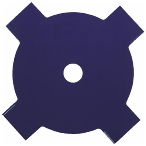 Disco Di Ricambio Per Decespugliatore Con 4 Denti In Acciaio Ø Esterno 255mm Ø Foro 25,4mm - Foto 1