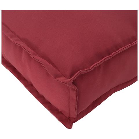 Cuscini per Pallet per Panchina 2 pz Borgogna 200x40x8 cm Tessuto Oxford - Foto 9