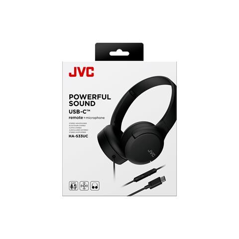 HA-S33UC Auricolare Cablato A Padiglione Musica e Chiamate USB tipo-C Nero - Foto 2