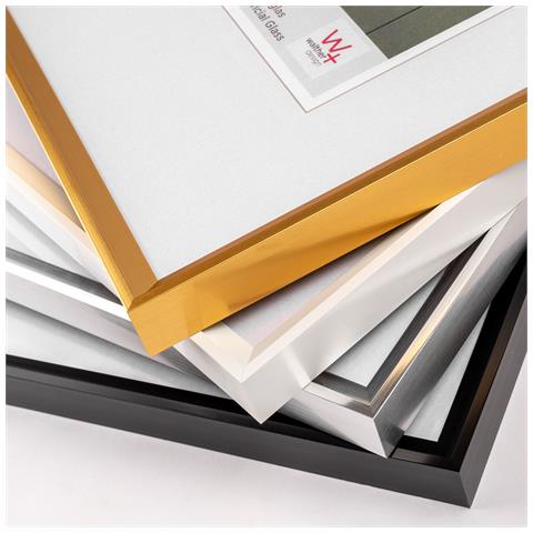 Desire Cornice In Plastica 15x20 Argento - Foto 3